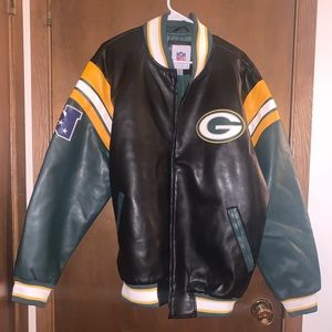 leather gb packer jacket